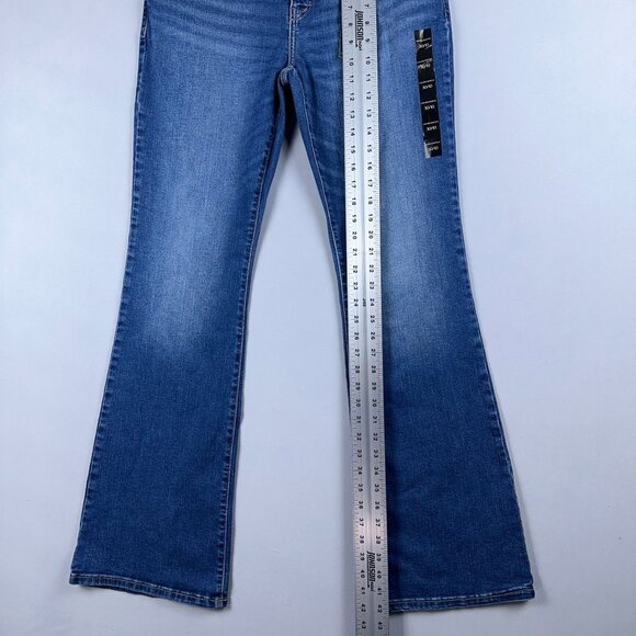 Banana Republic Bootcut Jeans Womens Size 30/10 Vintage Stretch Low Rise Blue - Picture 11 of 12